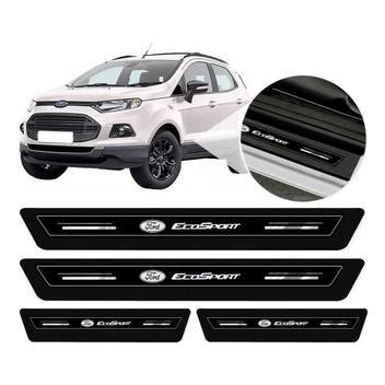 Soleira De Porta Ecosport Preto Platinum Pe As Emblematech