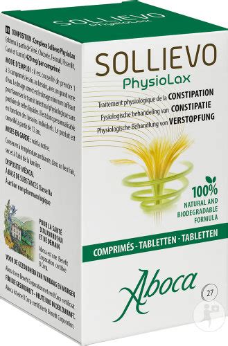 Aboca Sollievo Physiolax Traitement De La Constipation Comprim S