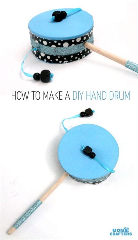 Make a DIY hand drum! | Diy instruments, Homemade musical instruments, Music crafts