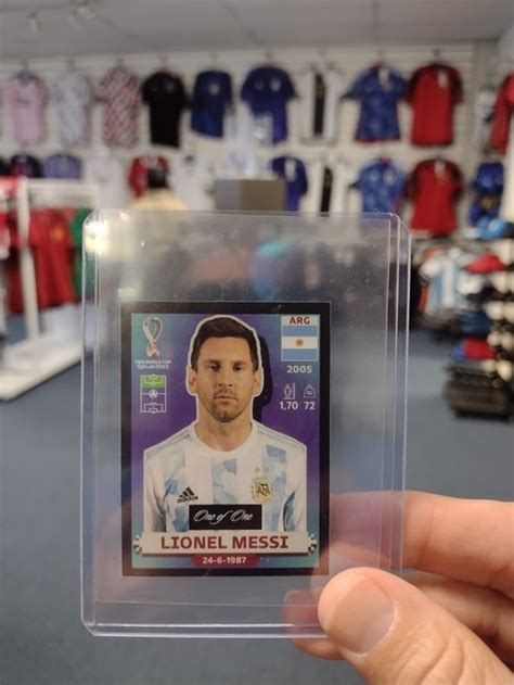 Collector Pulls The Ultimate Messi Card Panini Fifa World Cup