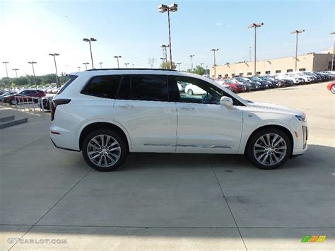 Crystal White Tricoat 2020 Cadillac XT6 Sport AWD Exterior Photo ...