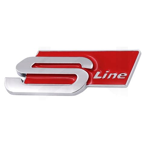 Emblemat Audi S Line Sline Logo Znaczek Metal Ty S Line Za Z Z