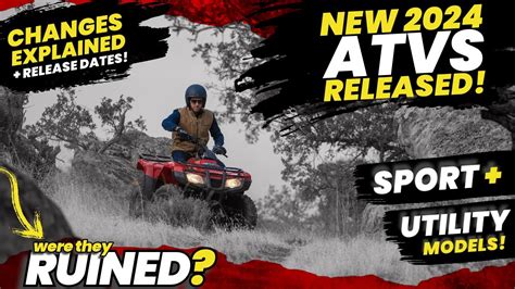 New Honda Atv Models Released But Where S The Rincon And