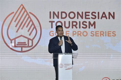 Kementerian Menpora Dito Apresiasi Indonesian Tourism Golf Pro Series