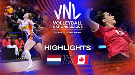 NED Vs CAN Highlights Week 3 Women S VNL 2023