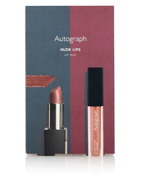 Nude Lipstick Gloss Duo Autograph M S IE