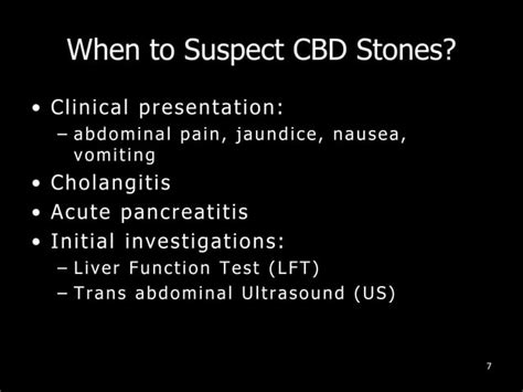 Approach To Common Bile Duct Stones Ppt