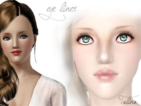 The Sims Resource Natural Eye Liner