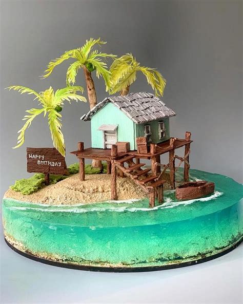 Beach life - Decorated Cake by Dsweetcakery - CakesDecor