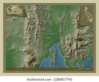 Davao Del Norte Province Philippines Elevation Stock Illustration