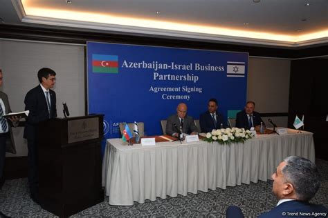 Azerbaijans Alat FEZ Israels BioPharmax Ink Cooperation Accord PHOTO