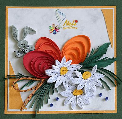 Neli Quilling Art Preparation For Easter Holidays