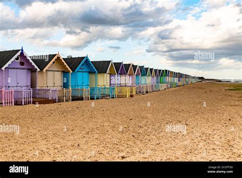 Beach Huts On West Mersea Beach West Mersea Beach Mersea Island