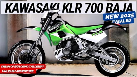 Kawasaki Klr Baja Revealed Roars Onto The Off Road Stage