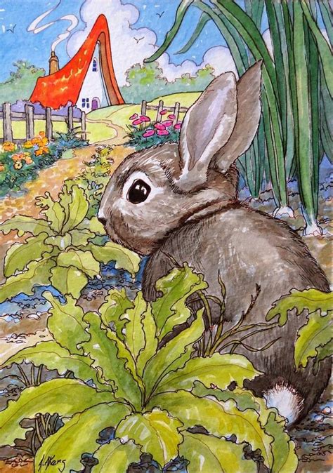 Always Plan For Company Bunny Storybook Cottage Series Based On The