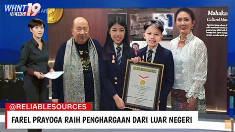 Patut Diapresiasi Lagi Lagi Farel Prayoga Boyong Penghargaan Di