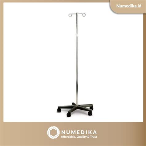 Tiang Infus Miraii Stainless Steel Kaki Plastik Miraii Medical