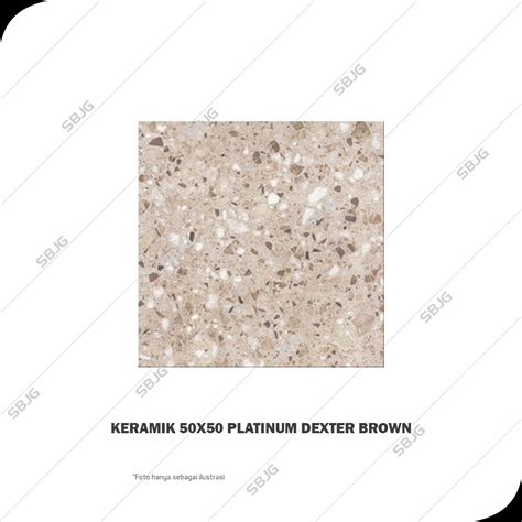 Keramik 50x50 Platinum Dexter Brown