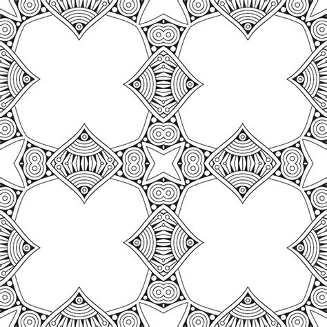 Premium Vector Seamless Pattern Black And White Wallpaper