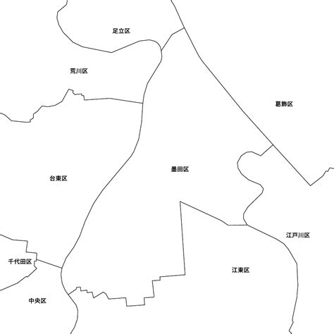 東京都墨田区の地図 Map It マップ・イット