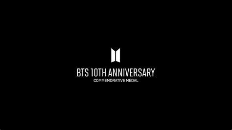 방탄소년단 데뷔 10주년 기념메달 2차 출시 Bts 10th Anniversary Commemorative Medal2nd