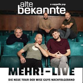 Alte Bekannte Mehr Live Sa 06 12 2025 Um 20 00 Uhr Tickets