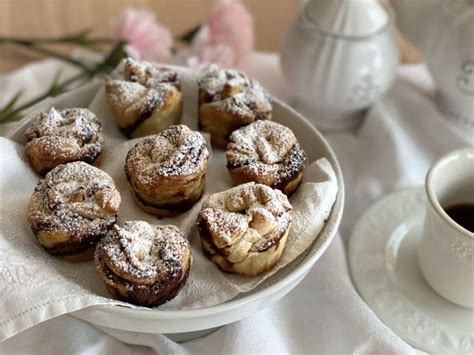 Muffin di sfoglia al cioccolato Vallé Italia Ricetta Ricette