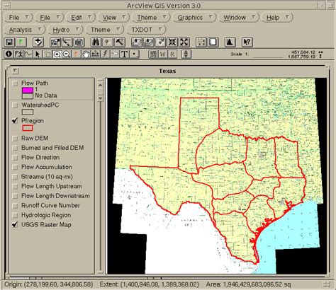 Texas TxDOT District Maps