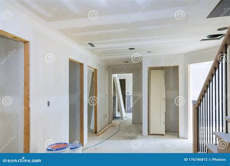 Construction Building Industry New Home Construction Interior Drywall