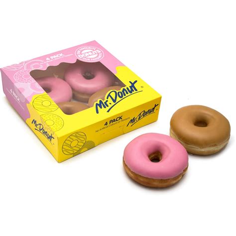 Mr Donut Caramel Strawberry 4 Pack Woolworths