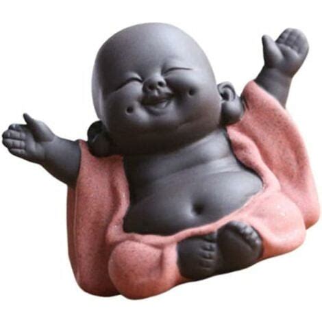 Minkurow Cer Mica Maitreya Laughing Buddha Estatua Decoraci N De T