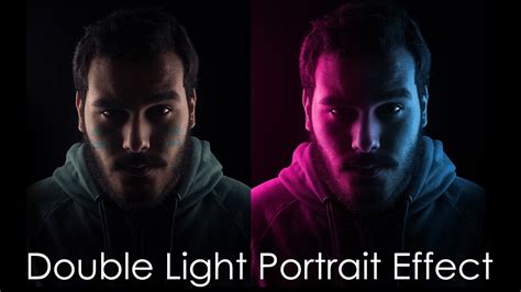 How To Create Portrait Double Light Effect In Photoshop Cc