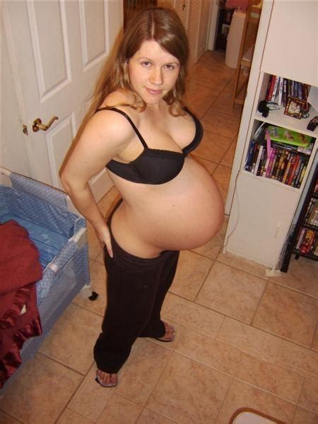 High Angle Of Lovely Pregnant Woman Porn Pic