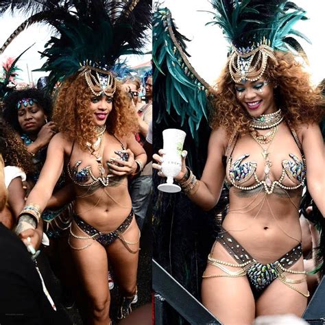 Rihanna Nip Slip Public Bikini Festival Photos Leaked Thotslife