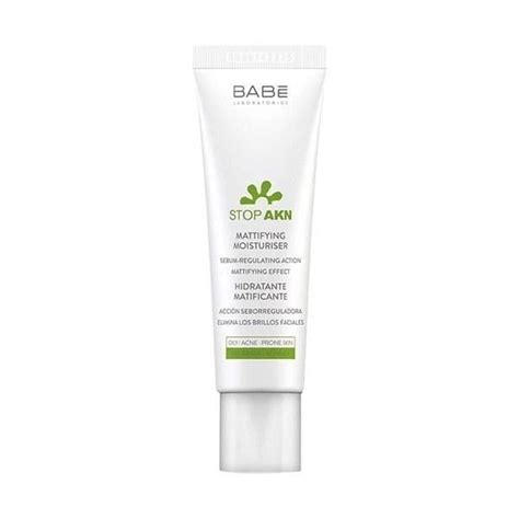 Kem Dưỡng Kiềm Dầu Hỗ Trợ Giảm Mụn Laboratorios BABE Stop AKN Mattifyi Lam Thảo Cosmetics