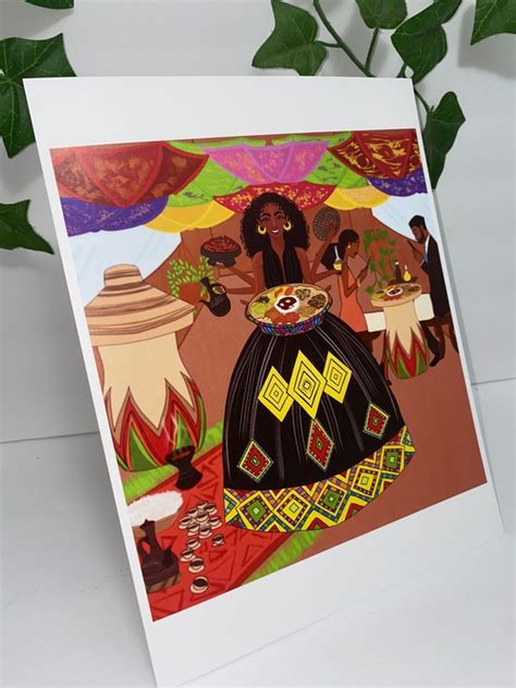 Ethiopian Art Eritrean Art Wall Art Ethiopian Decor Etsy