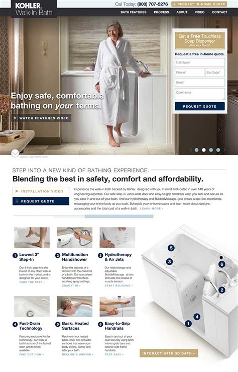 Digital Marketing Case Study | KOHLER Walk-In Bath