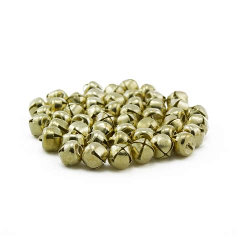 3 8 Inch 10mm Gold Small Jingle Bells Bulk