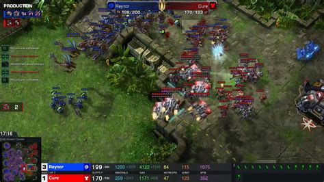 Starcraft II Gamers8 2023 Aug6 Cure T V Reynor Z Game 4 MAPS G8