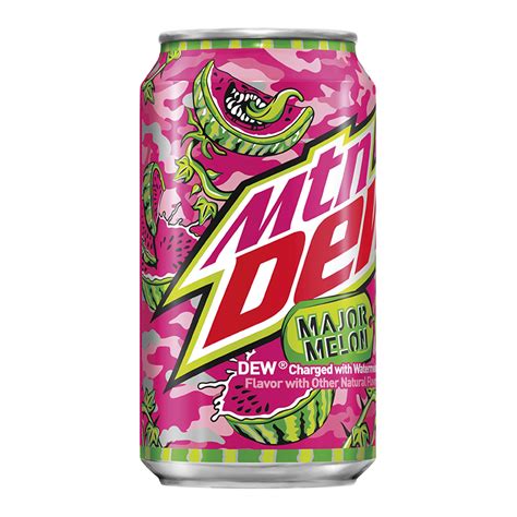 Mountain Dew Major Melon Fl Oz Ml American Soda