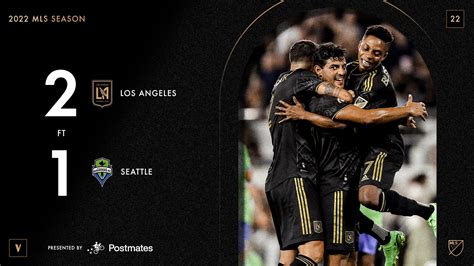 Recap Lafc Seattle Sounders Los Angeles Football Club