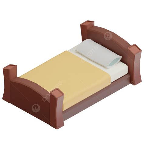 Wooden Bed Hd Transparent Wooden Bed Png Toon Bed Png Cartoon