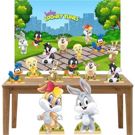 Kit Festa Totem Display Baby Looney Tunes Painel X Cm