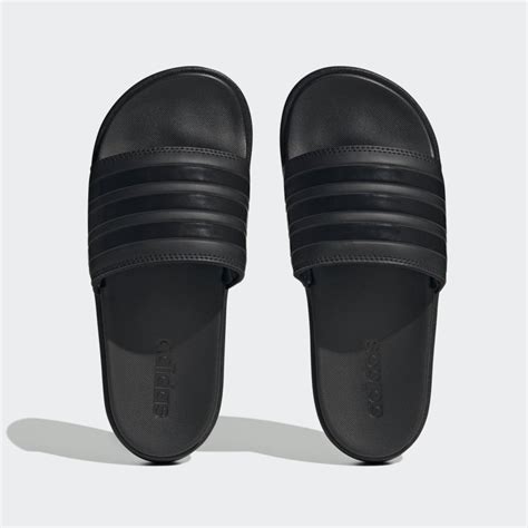 Adidas Adilette Platform Slides Black Adidas Uae