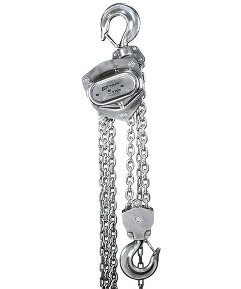 Oz Lifting Stainless Steel Chain Hoist Mtn Shop