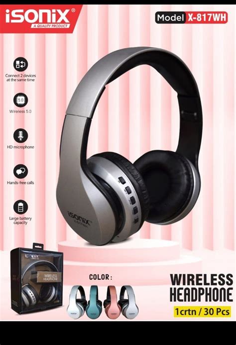 Wireless Multicolor I Sonix Headphone Model Name Number Ixs At Rs