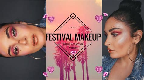 Chatty Grwm Festival Makeup Tutorial Youtube