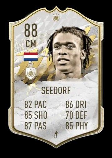 Real Madrid Legends Card Fifa Card Seedorf Clarence Real Madrid