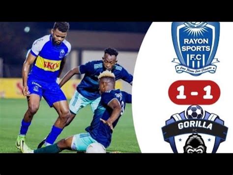 Rayon Sports Gorilla Fc Friendly Games Highlights Youtube