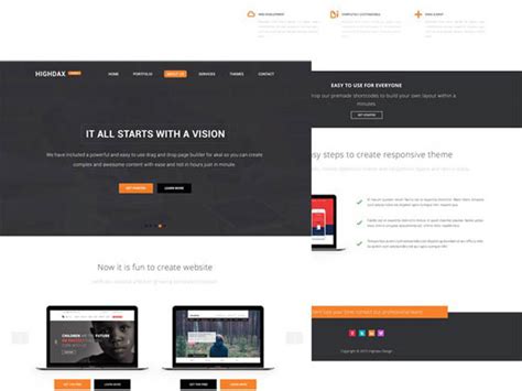 15 Free Minimalist Website Templates For Designer Smashfreakz